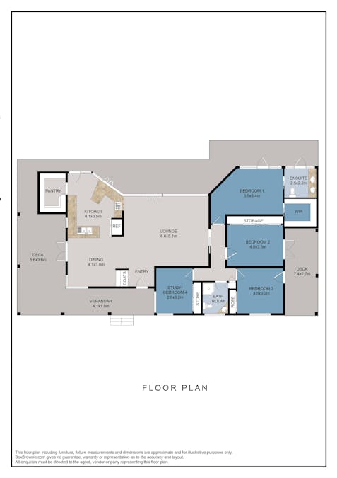 1672 Timor Road, Coonabarabran, NSW, 2357 - Floorplan 1