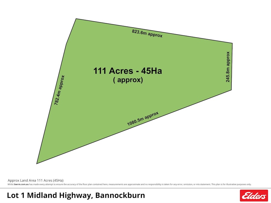 Lot 1 Midland Highway, Bannockburn, VIC, 3331 - Floorplan 1