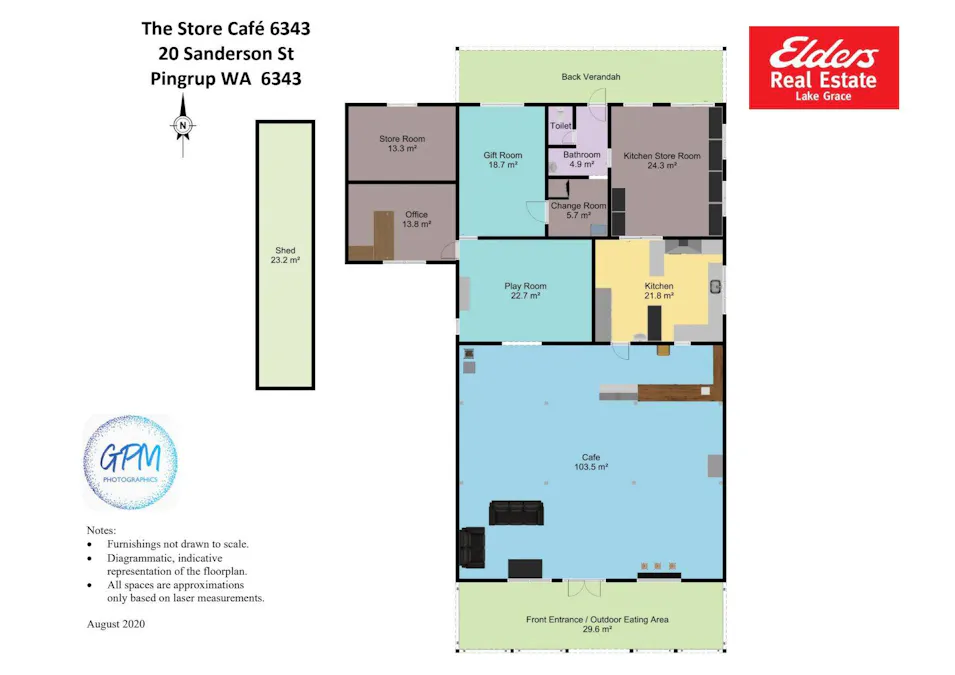 18 - 20 SANDERSON Street, Pingrup, WA, 6343 - Floorplan 1
