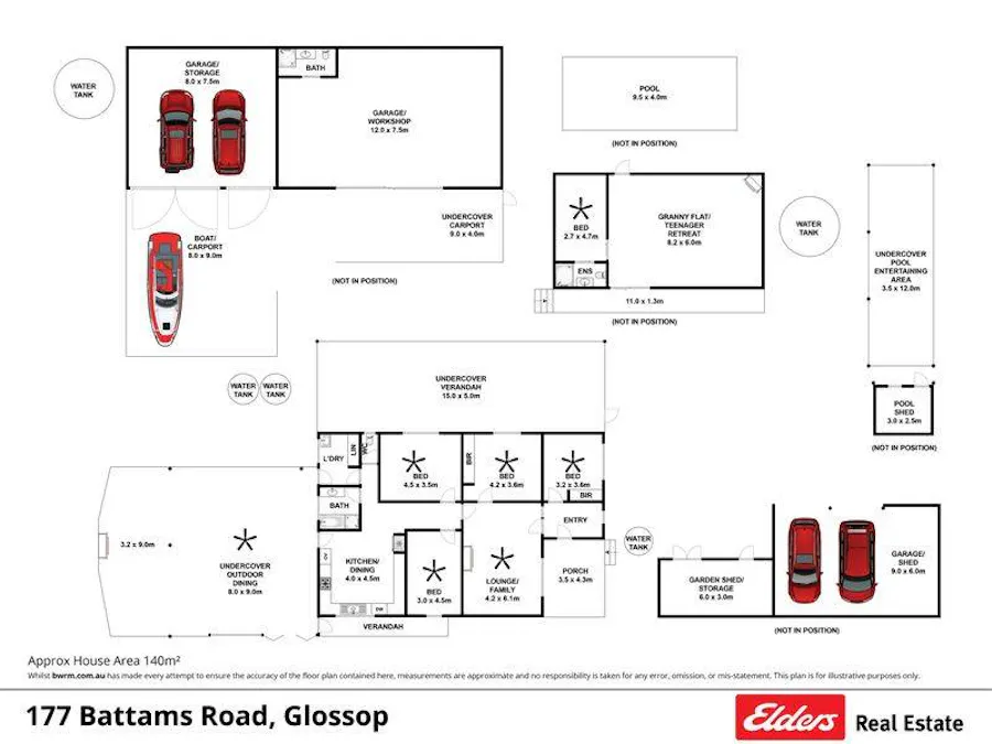 177 Battams Road, Glossop, SA, 5344 - Floorplan 1