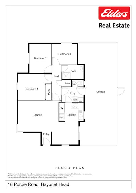 18 Purdie Road, Bayonet Head, WA, 6330 - Floorplan 1