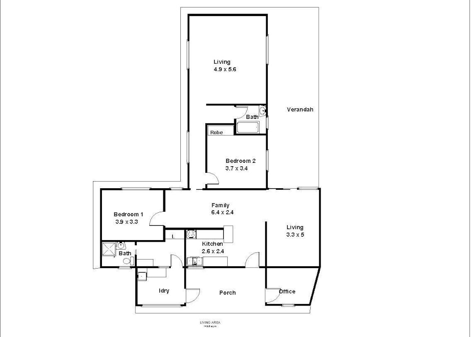 21 Proud Avenue, Loxton North, SA, 5333 - Floorplan 1