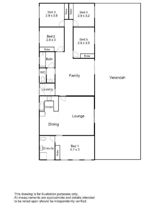 8 Talbot Grove, Ceduna, SA, 5690 - Floorplan 1