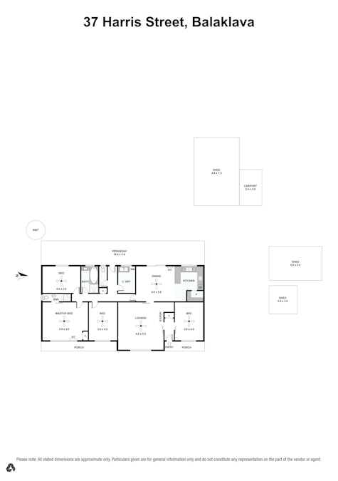 37 Harris Street, Balaklava, SA, 5461 - Floorplan 1