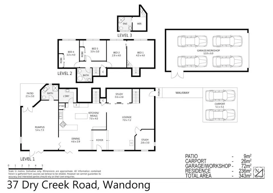 37 Dry Creek Crescent, Wandong, VIC, 3758 - Floorplan 1