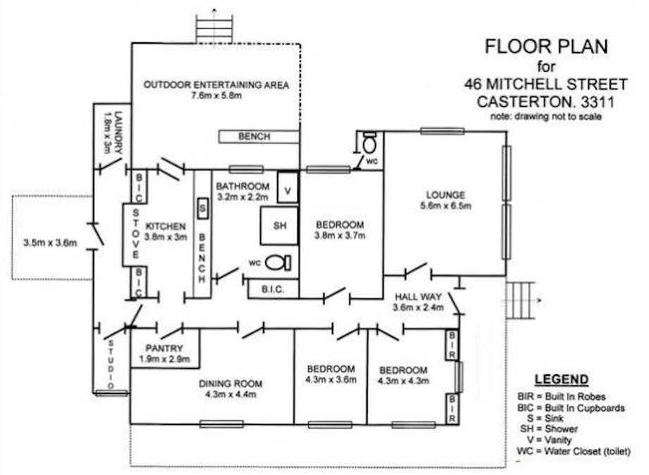 40-46 Mitchell Street, Casterton, VIC, 3311 - Floorplan 1
