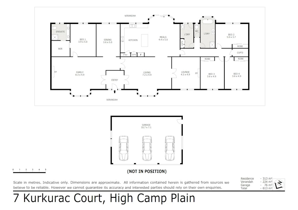 7 Kurkurac Court, High Camp, VIC, 3764 - Floorplan 1