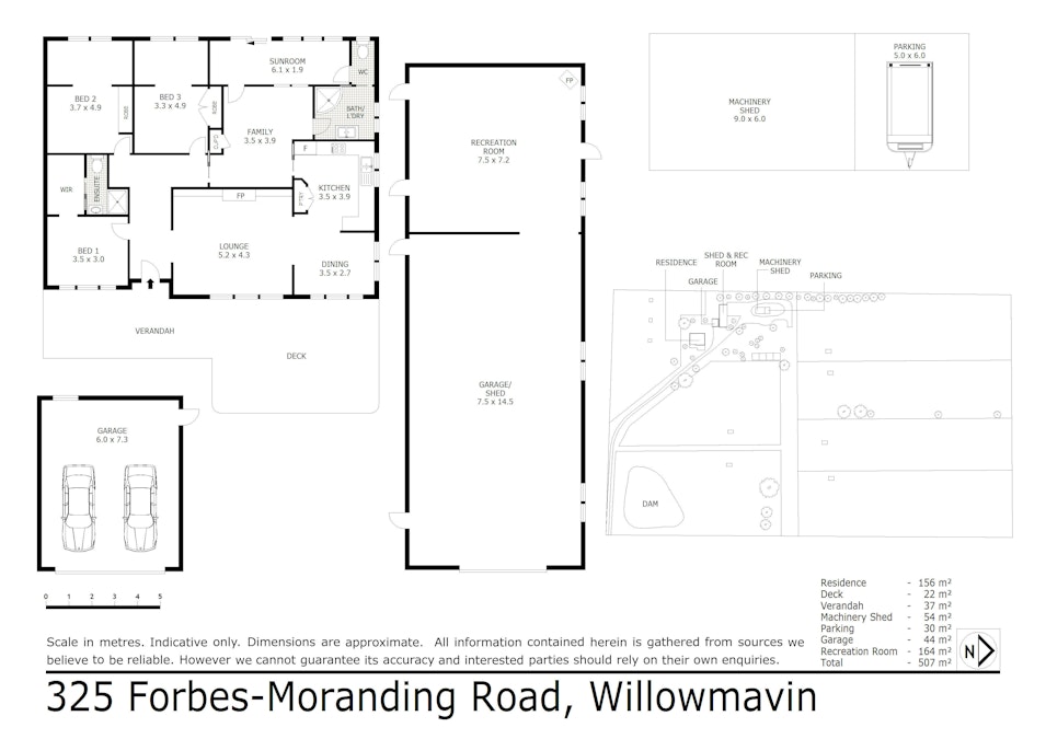 325 Forbes - Moranding Road, Willowmavin, VIC, 3764 - Floorplan 1