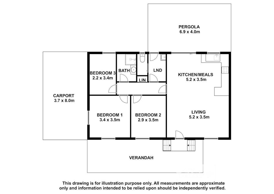 538 Worrolong Road, Worrolong, SA, 5291 - Floorplan 1