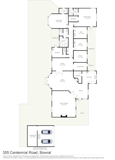 355 Centennial Road, Bowral, NSW, 2576 - Floorplan 1