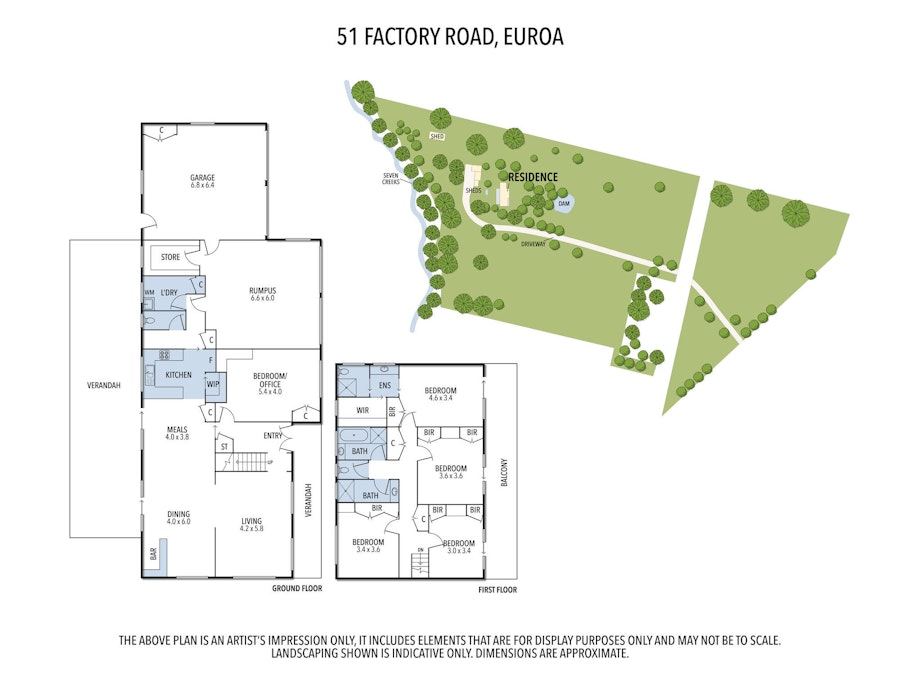 51 Factory Road & 5 Tucknotts Lane, Euroa, VIC, 3666 - Floorplan 1