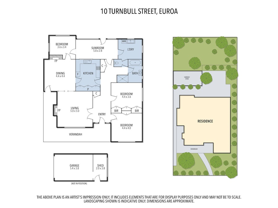 10 Turnbull Street, Euroa, VIC, 3666 - Floorplan 1