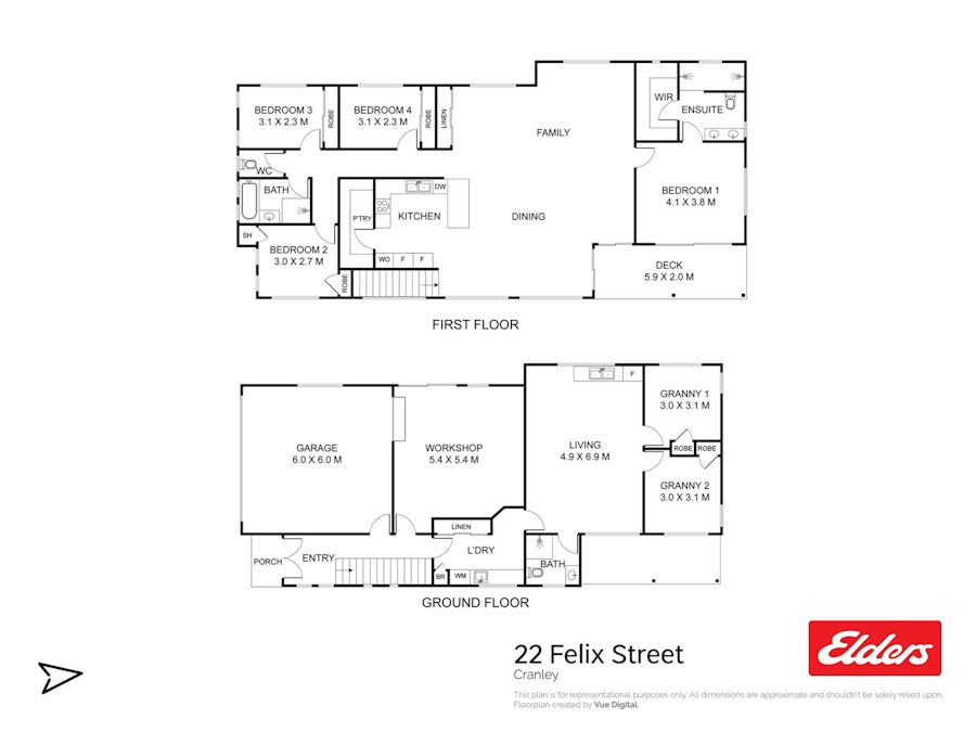 22 Felix Street, Cranley, QLD, 4350 - Floorplan 2