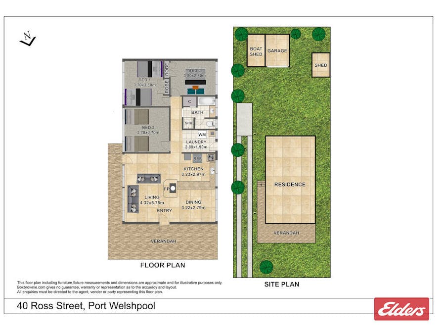 40 Ross Street, Port Welshpool, VIC, 3965 - Floorplan 1