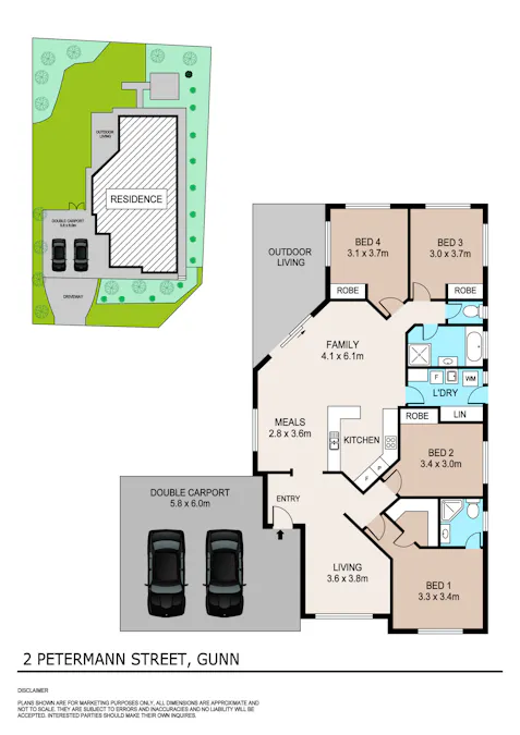 2 Petermann Street, Gunn, NT, 0832 - Floorplan 1