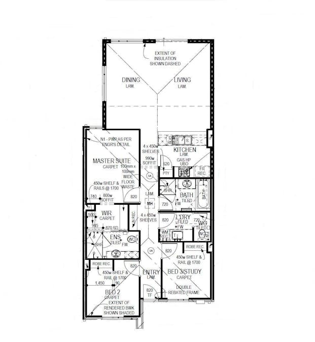 114 Lambeth Circle, Wellard, WA, 6170 - Floorplan 1