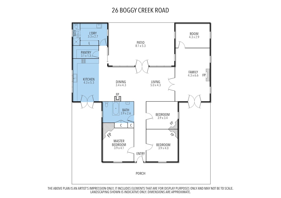 26 Boggy Creek Road, Moyhu, VIC, 3732 - Floorplan 1