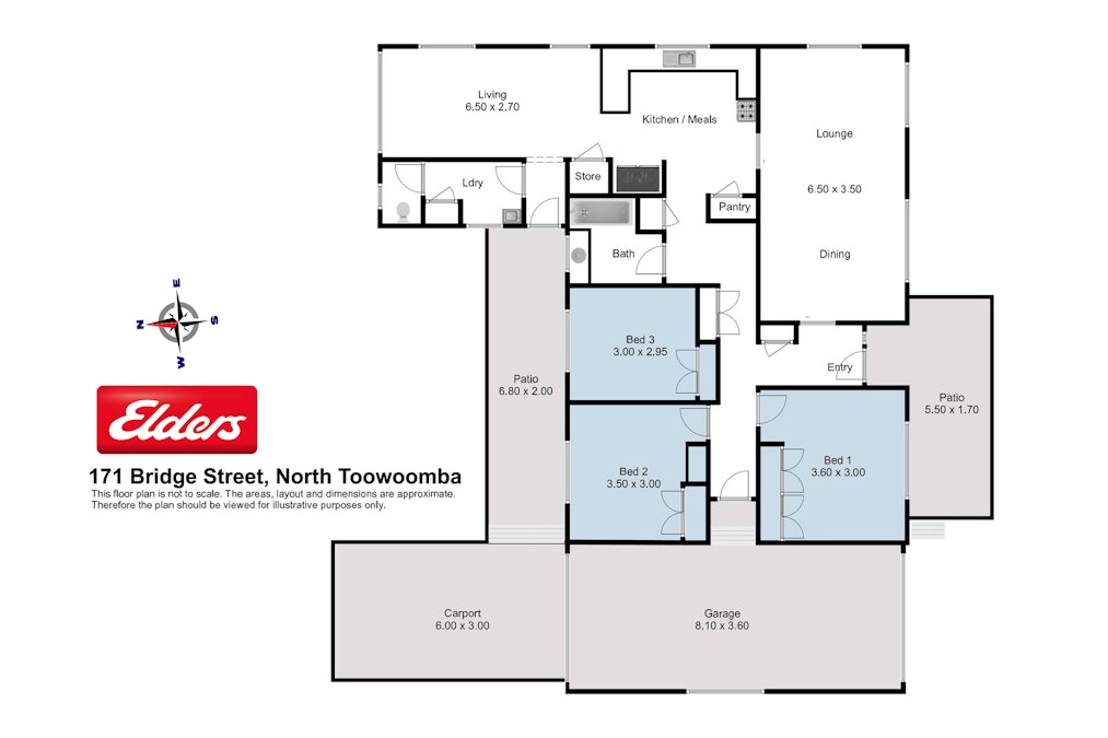 171 Bridge Street, North Toowoomba, QLD, 4350 - Floorplan 1