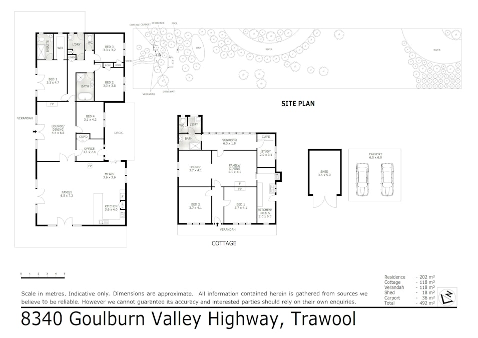 8340 Goulburn Valley Highway, Trawool, VIC, 3660 - Floorplan 1