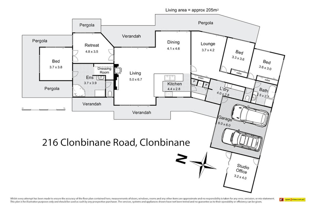 216 Clonbinane Road, Clonbinane, VIC, 3658 - Floorplan 1