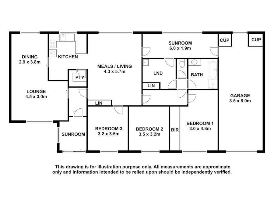 49 Main Street, Millicent, SA, 5280 - Floorplan 1