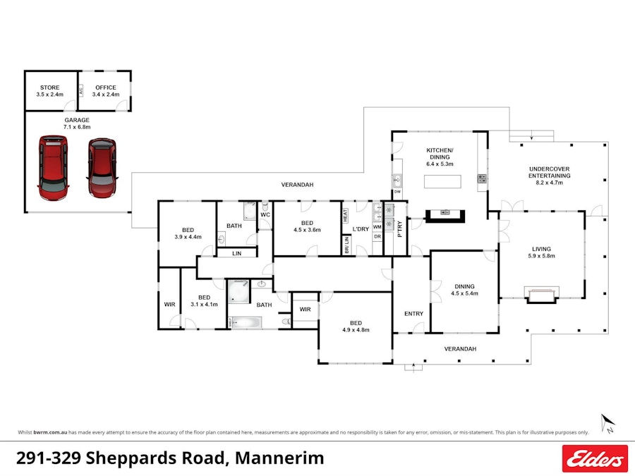 291-329 Sheppards Road, Mannerim, VIC, 3222 - Floorplan 1