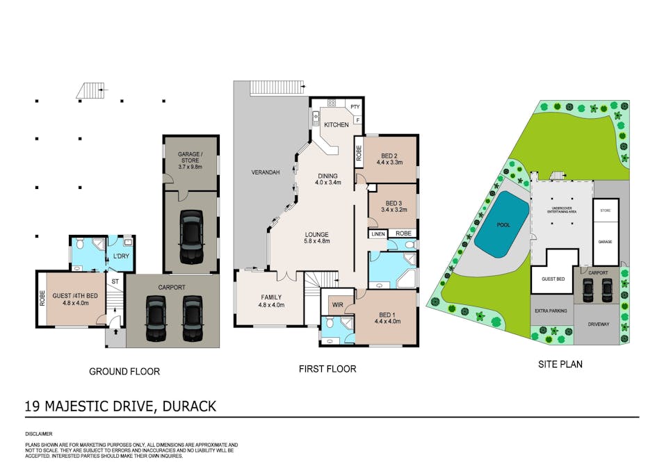 19 Majestic Drive, Durack, NT, 0830 - Floorplan 1