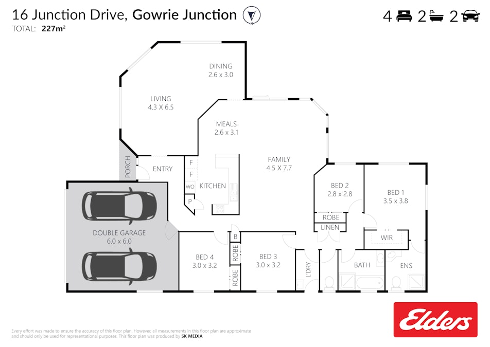 16 Junction Drive, Gowrie Junction, QLD, 4352 - Floorplan 1