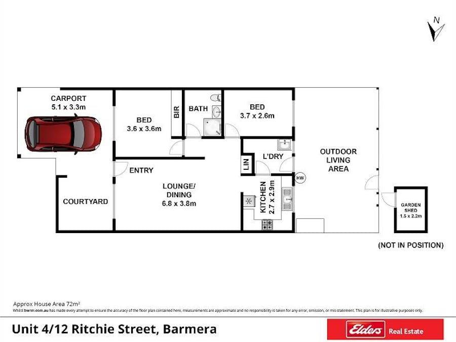 4/12 Ritchie Street, Barmera, SA, 5345 - Floorplan 1