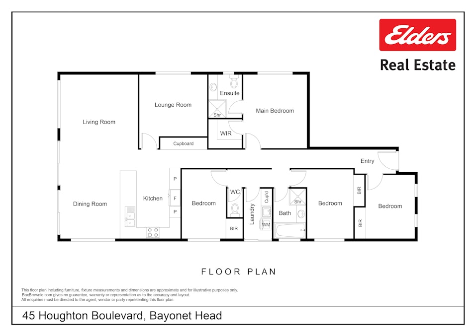 45 Houghton Boulevard, Bayonet Head, WA, 6330 - Floorplan 1