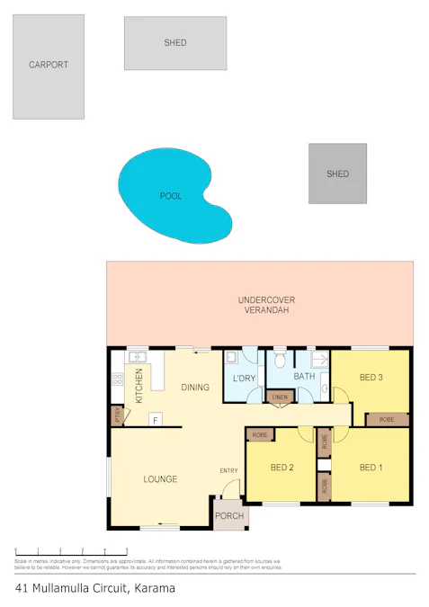 41 Mullamulla Circuit, Karama, NT, 0812 - Floorplan 1