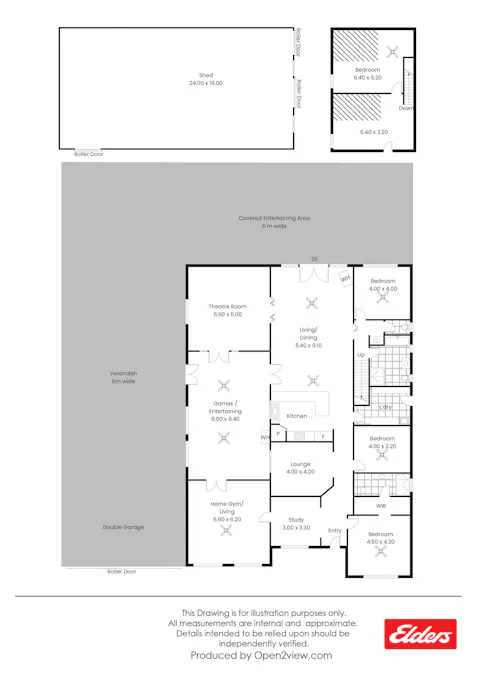 60 Kahl Road, Booleroo Centre, SA, 5482 - Floorplan 1