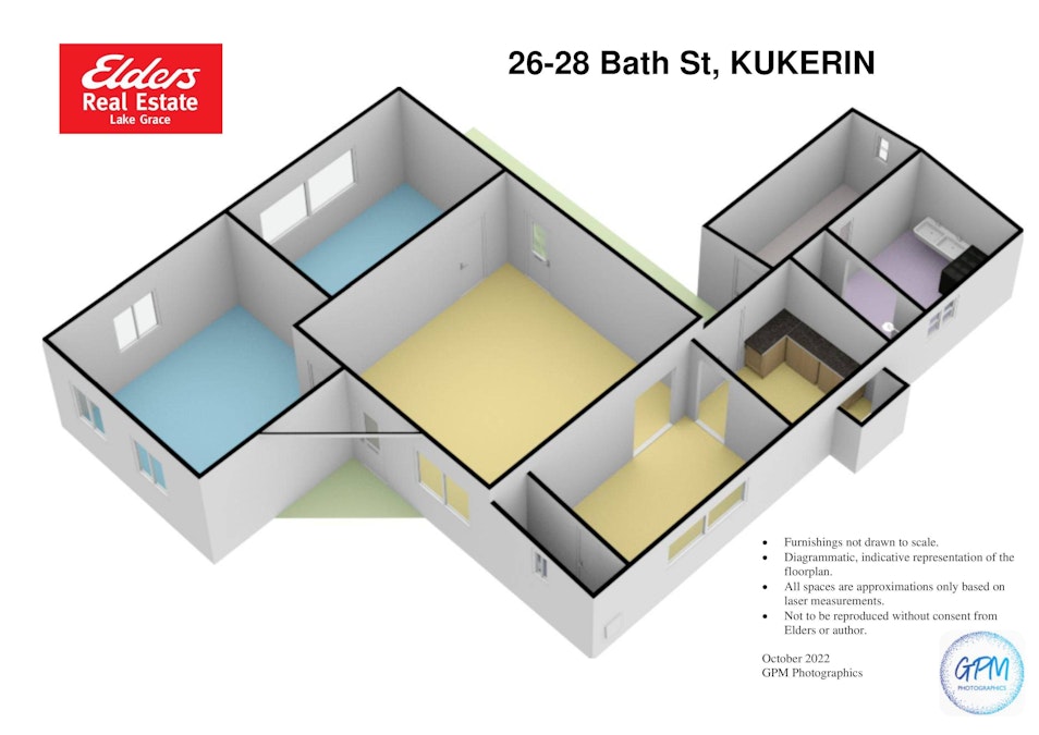 26 & 28 Bath Street, Kukerin, WA, 6352 - Floorplan 2