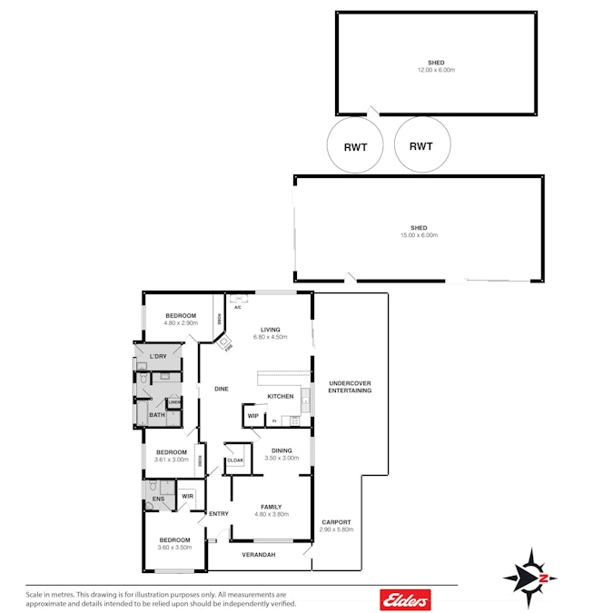 12 Stock Drive, Port Elliot, SA, 5212 - Floorplan 1