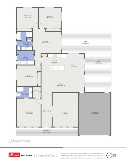 15 Chondelle Court, Dubbo, NSW, 2830 - Floorplan 1