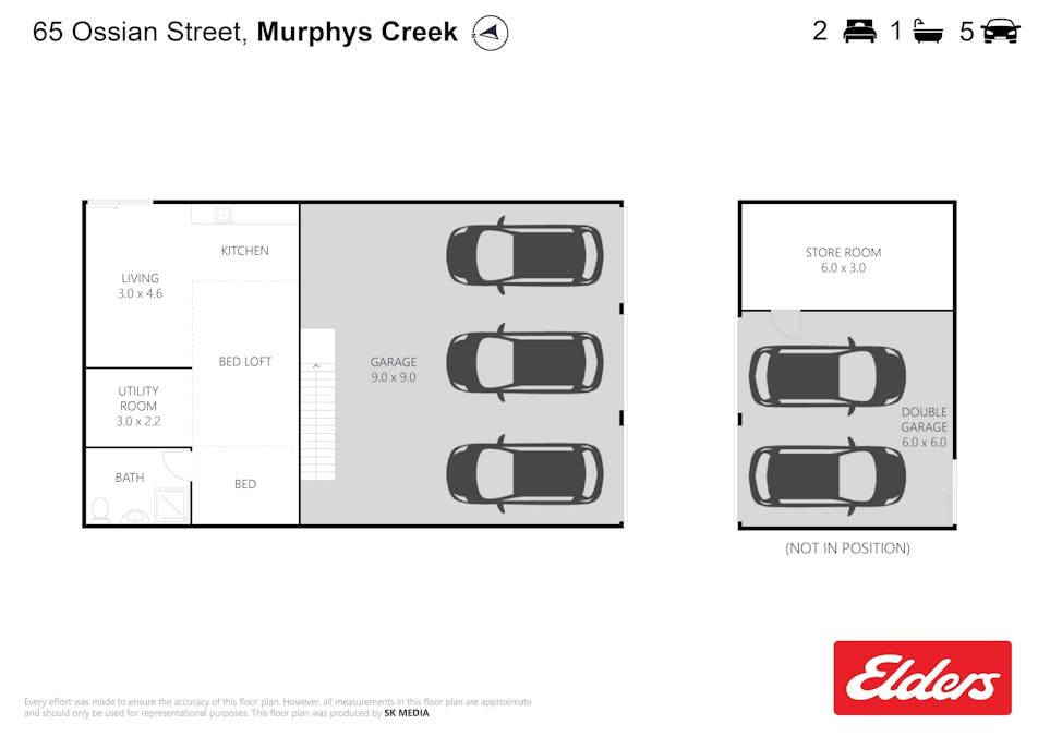 65 Ossian Street, Murphys Creek, QLD, 4352 - Floorplan 2