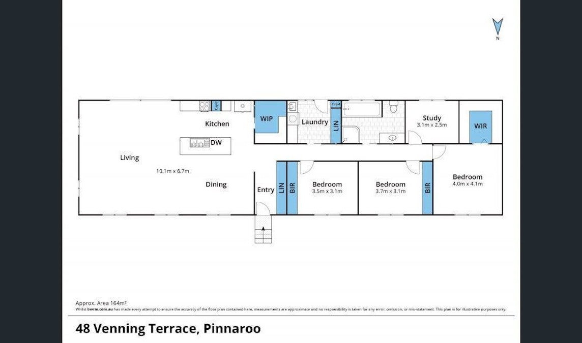 48 Venning Terrace, Pinnaroo, SA, 5304 - Floorplan 1