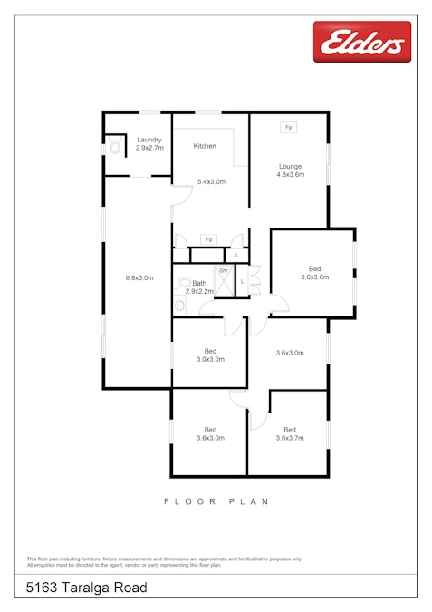 5163 Taralga Road, Taralga, NSW, 2580 - Floorplan 1