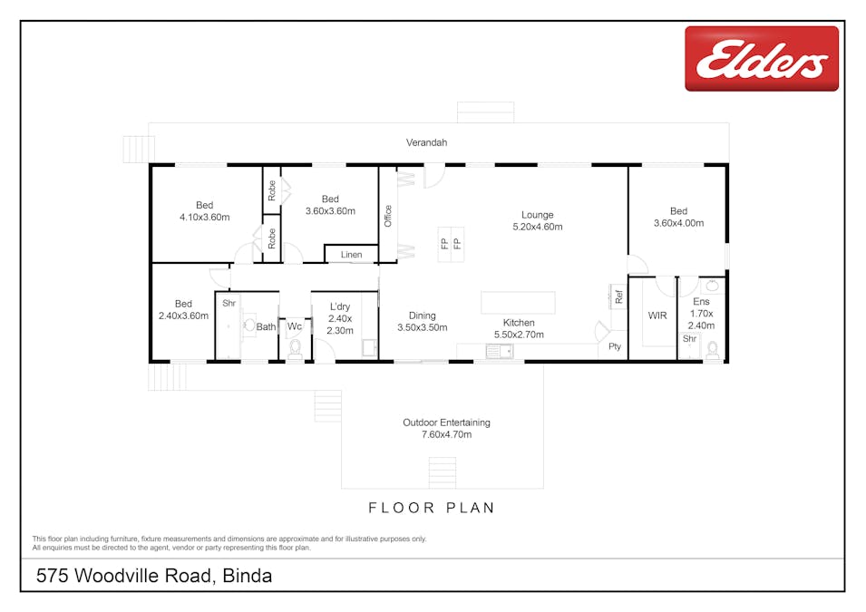 575 Woodville Road, Crookwell, NSW, 2583 - Floorplan 1