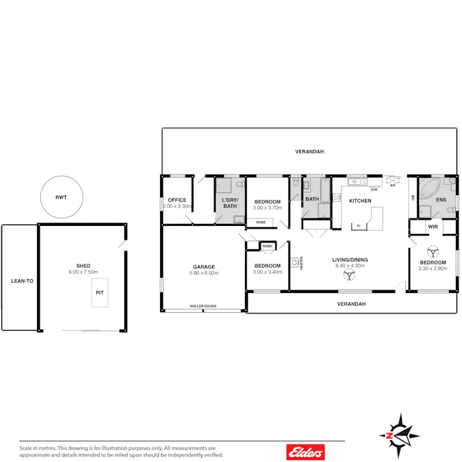 86 Albatross Avenue, Chiton, SA, 5211 - Floorplan 1