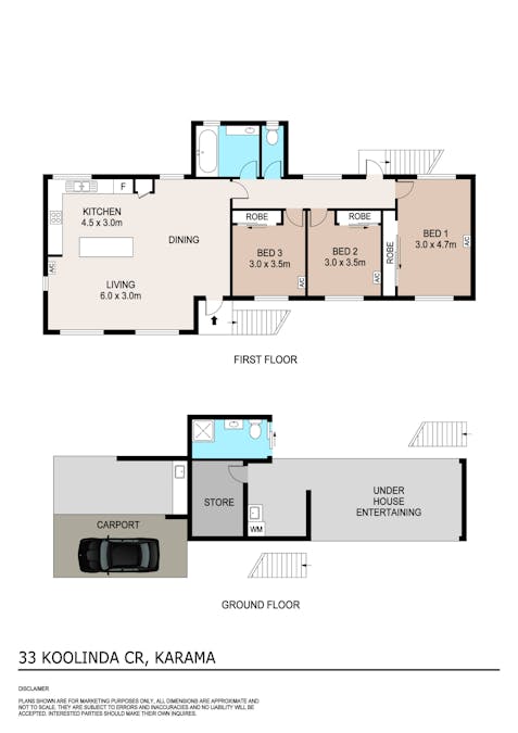 33 Koolinda Crescent, Karama, NT, 0812 - Floorplan 1