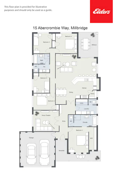 15 Abercrombie Way, Millbridge, WA, 6232 - Floorplan 1