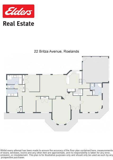 22 Britza Avenue, Roelands, WA, 6226 - Floorplan 1