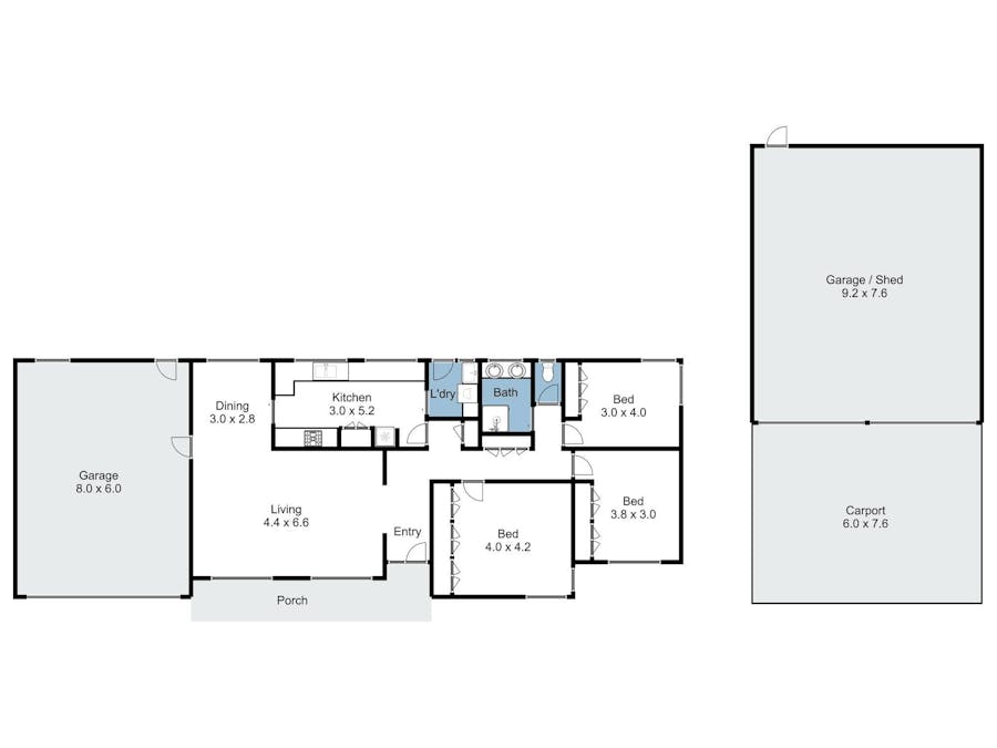324 Euroa-Mansfield Road, Euroa, VIC, 3666 - Floorplan 1