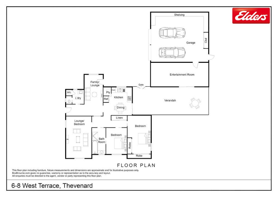 6-8 West Terrace, Thevenard, SA, 5690 - Floorplan 1