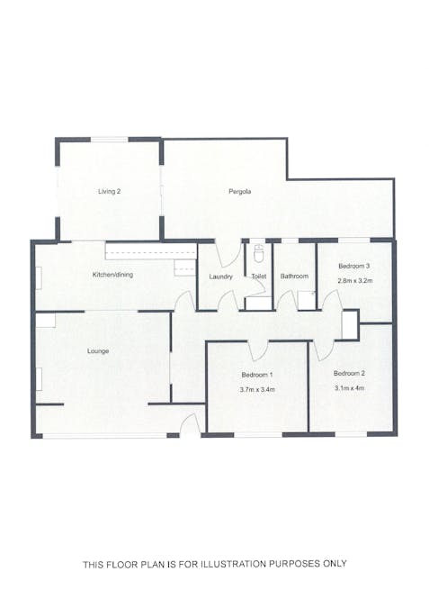 86 Cedar Avenue, Naracoorte, SA, 5271 - Floorplan 1