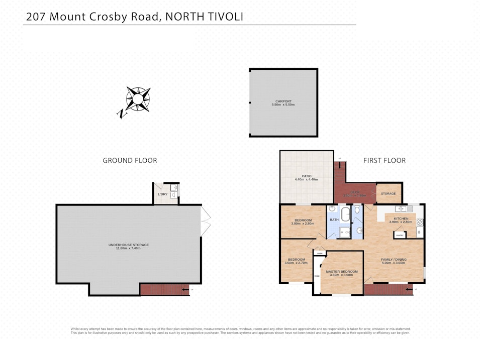 207 Mount Crosby Road, North Tivoli, QLD, 4305 - Floorplan 1