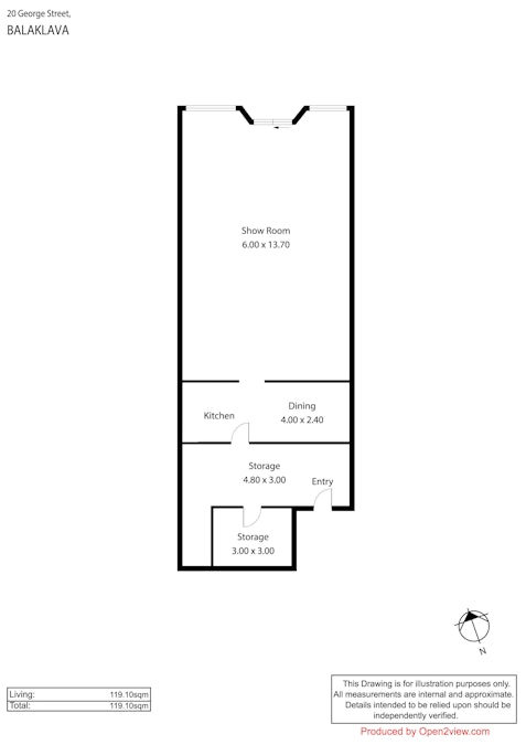 20 George Street, Balaklava, SA, 5461 - Floorplan 1