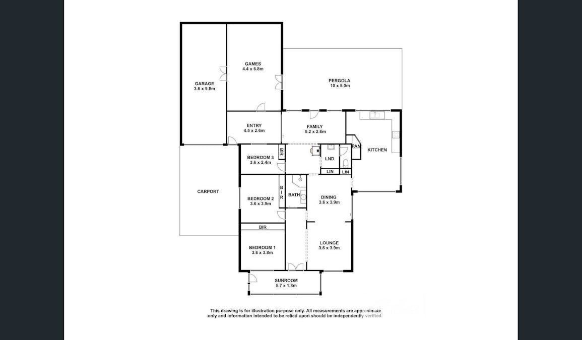 45 Wehl Street, Mount Gambier, SA, 5290 - Floorplan 1