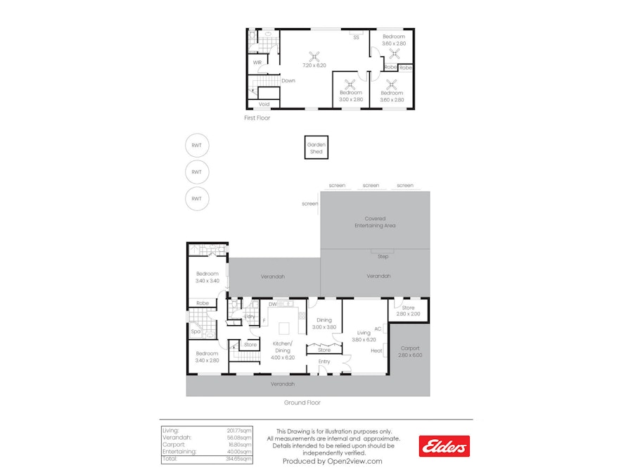 11 Beare Street, Clare, SA, 5453 - Floorplan 1